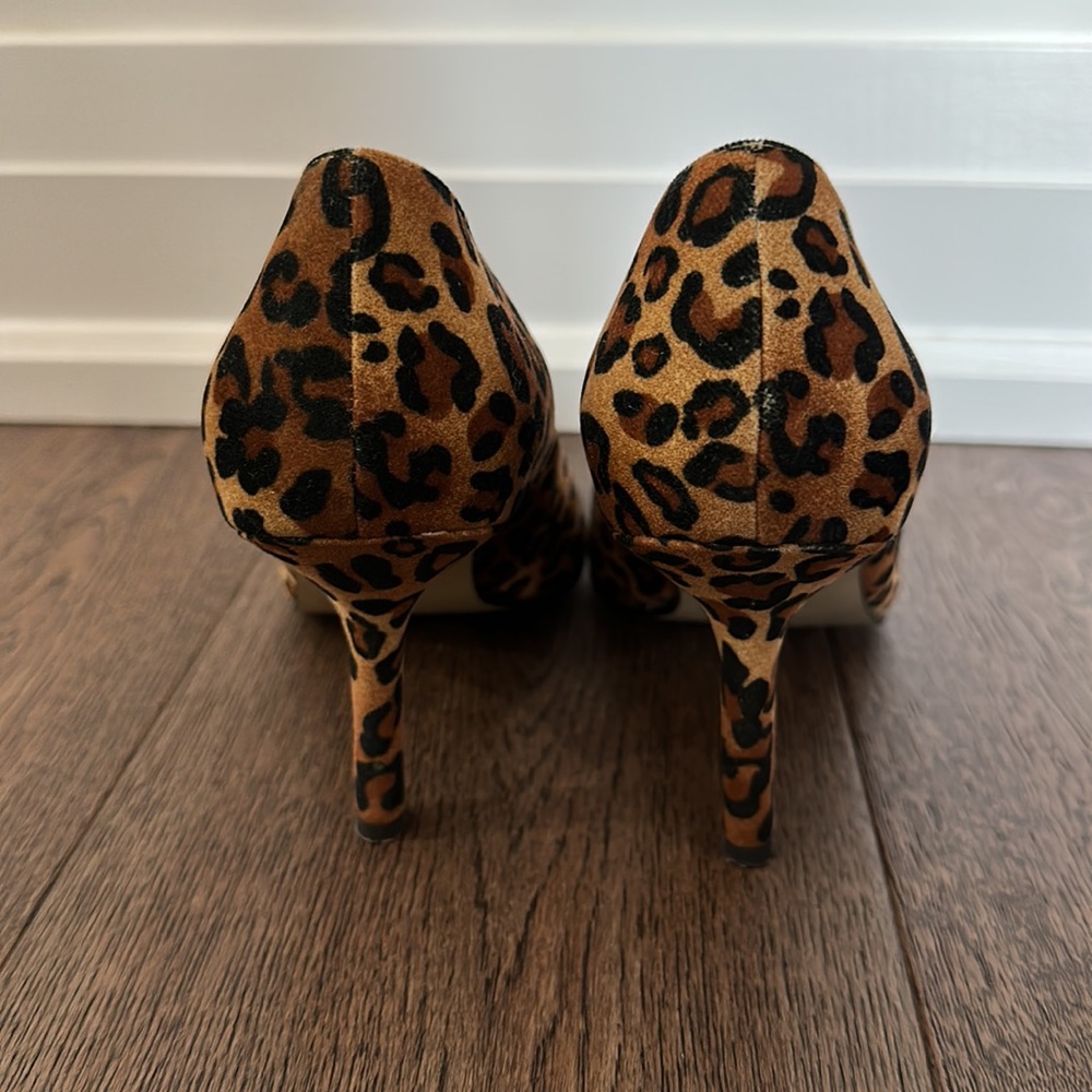 Leopard Print Heels - Picture 3 of 4